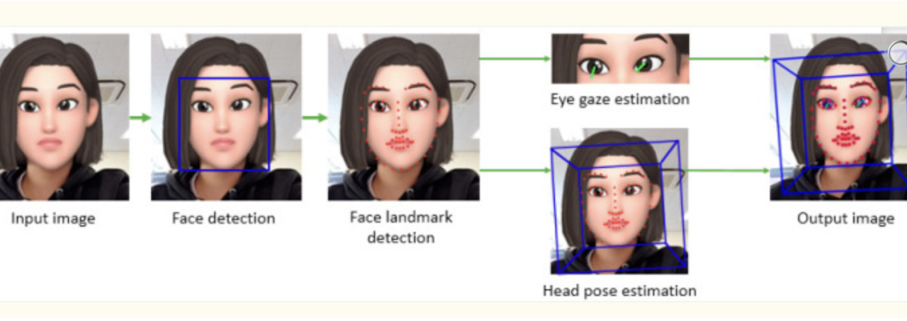 Flowchart for AI & facial landmark comparison